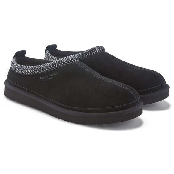 UGG Shoes - UGG Kookaburra Burree Slipper Mule Shoes Black Suede size 8